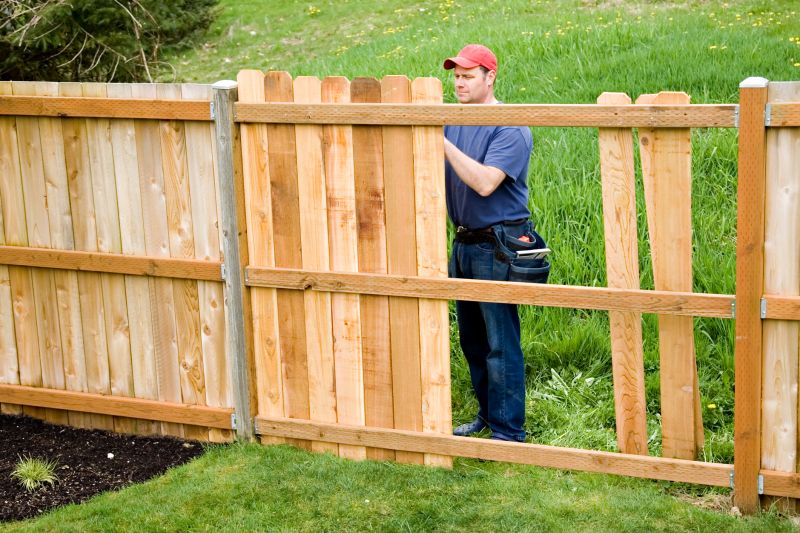 Professional Fence Repair Work